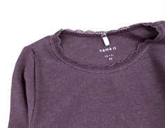 Name It arctic dusk melange rib top